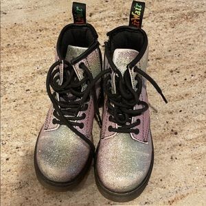 Sparkle Doc Martens girls